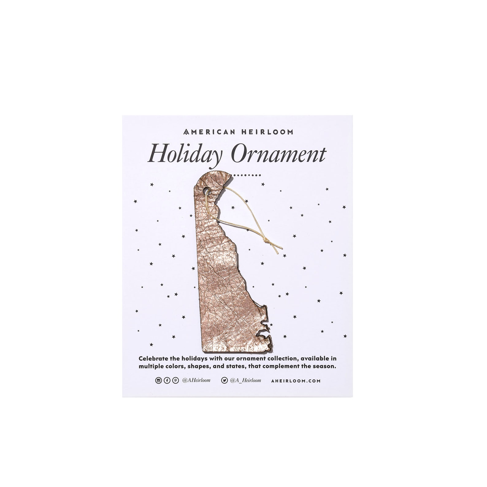 Delaware Ornament Delaware Christmas Ornament Acrylic Etsy