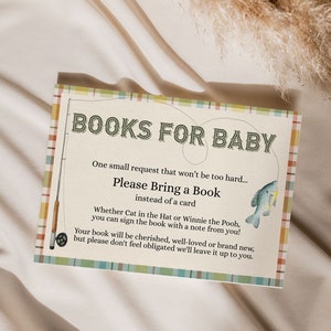 Livres de pêche pour carte de bébé, carte de bébé, carte de demande de livre, décoration de pêche, rustique, téléchargement immédiat, imprimable