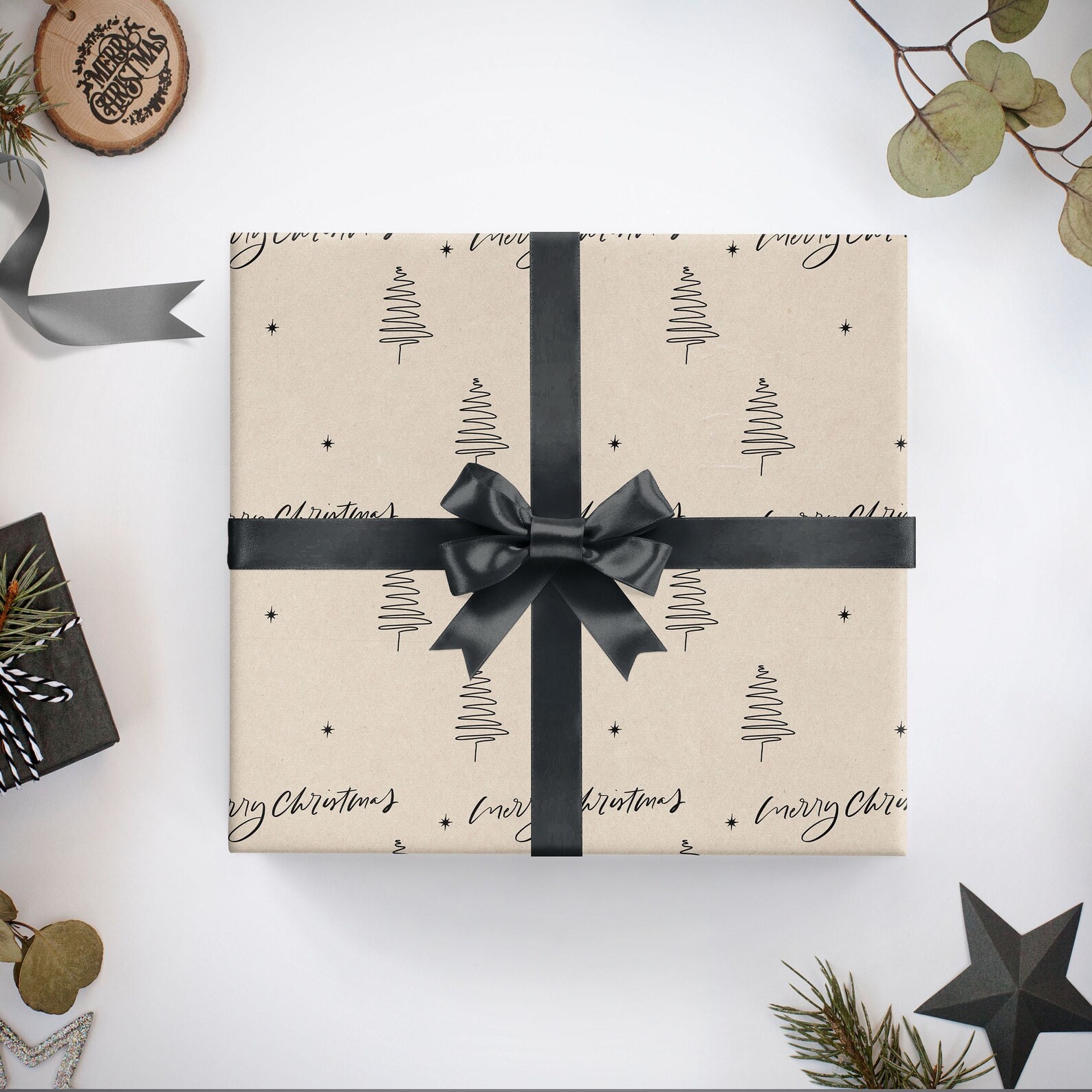 Elegant Christmas Wrapping Paper 