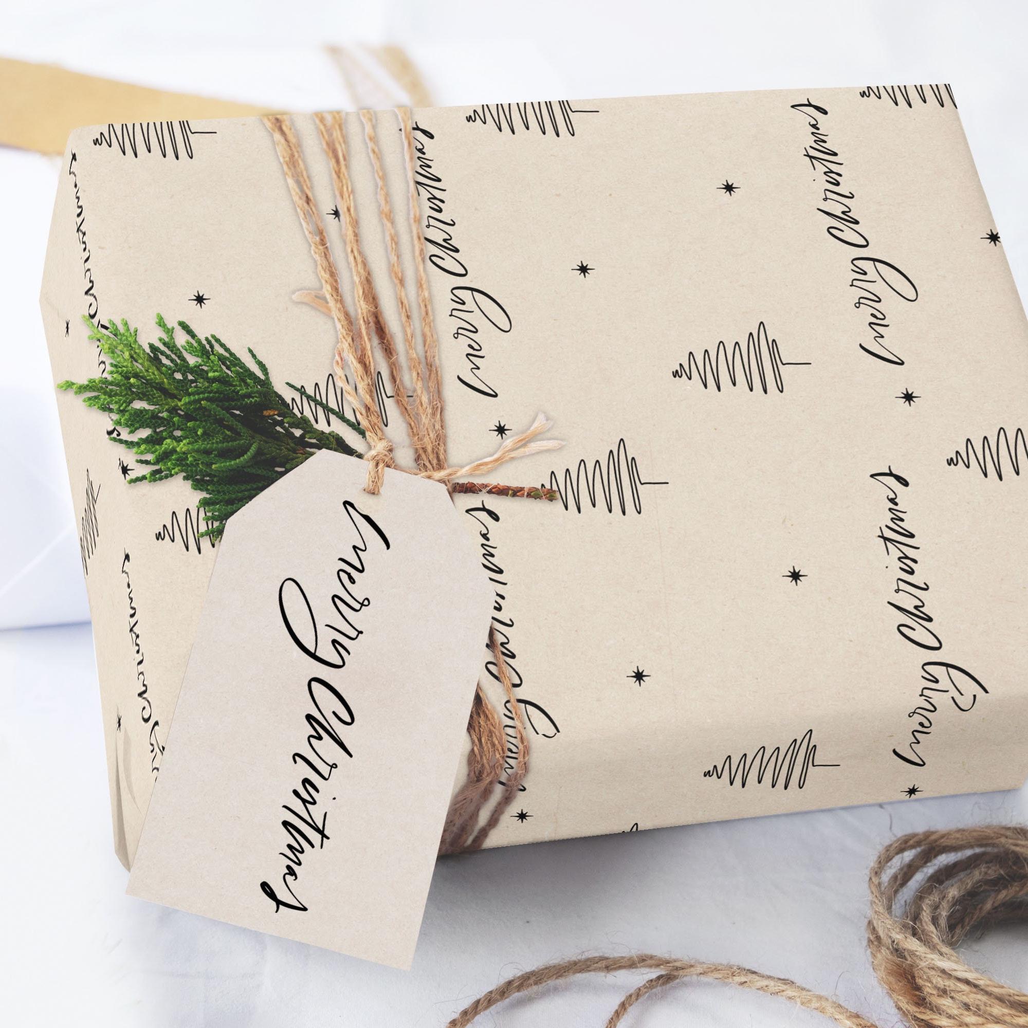 Papier Cadeau De Noël - 5 Feuilles Motifs Fêtes - 70x50 Cm - Pour Anniversaire & Célébrations
