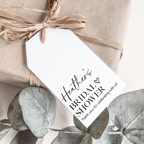 Bridal Shower Gift Tags Free Printable