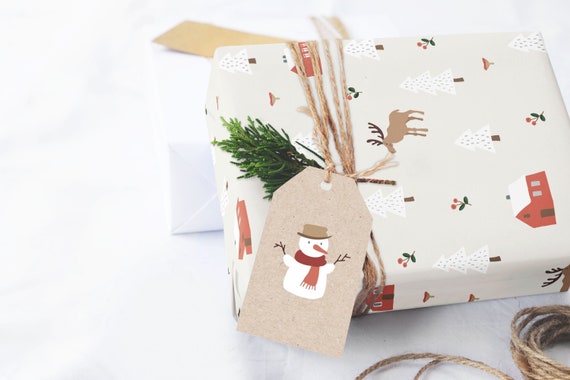 Christmas Wrapping Paper, Christmas Gift Wrap