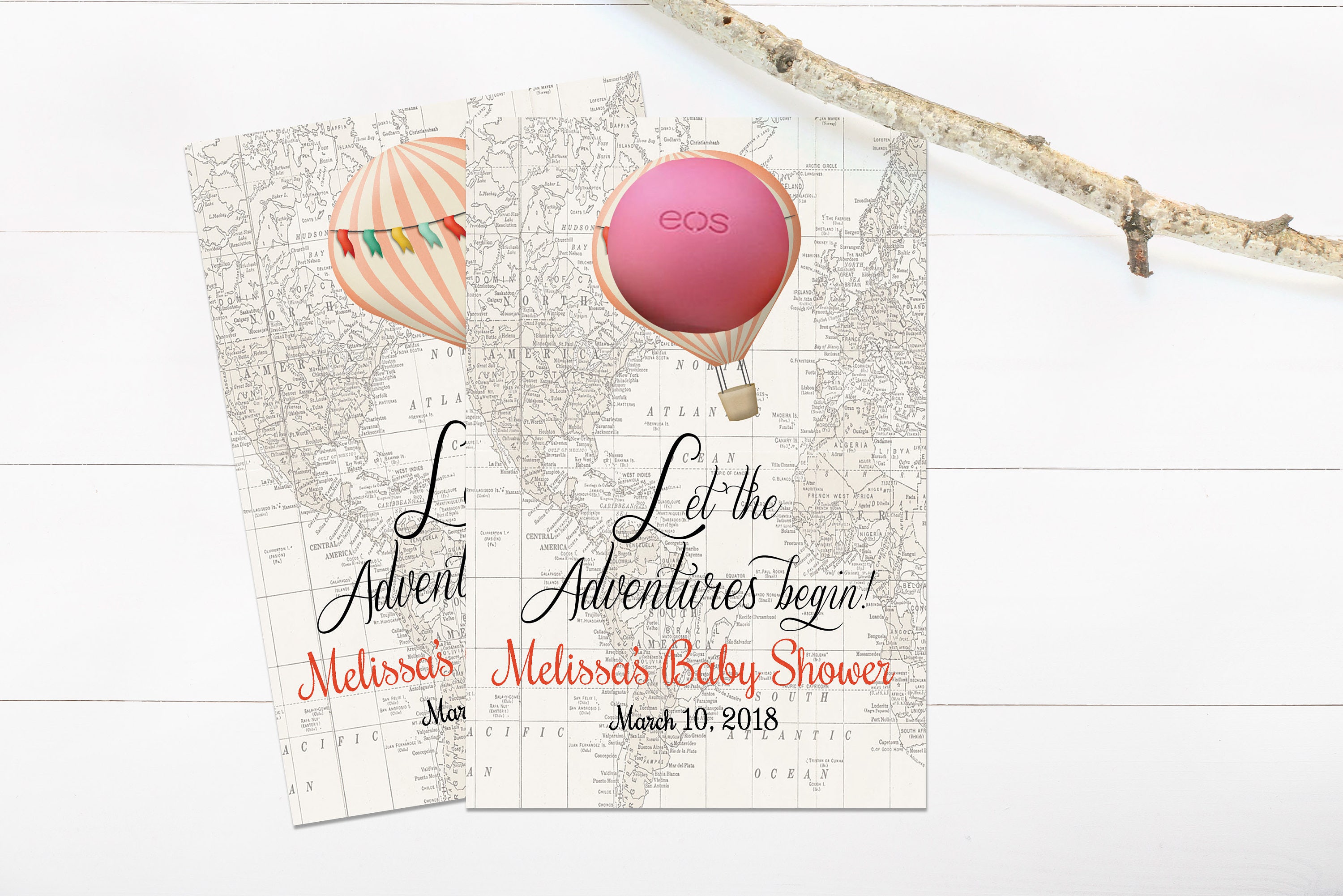 Eos Baby Shower Favors Printable Eos Lip Balm Baby Shower Etsy