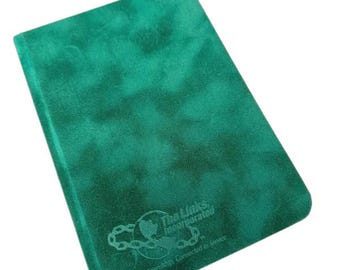 Rivista con copertina rigida in velluto di Links, Incorporated