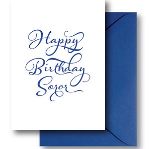 ZPHIB Happy Birthday Greeting Card