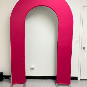 Double-Sided Polyester Arch Cover: Cover for Open Wall Frame Backdrop