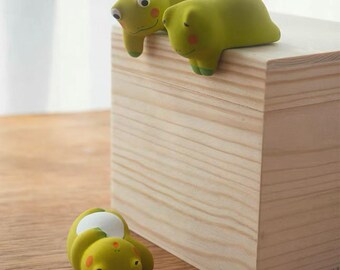 Froschfiguren, Froschfigur, Frosch-Auto-Spiegeldekor, Frosch-Autoverzierung, Froschraumdekor, Frosch-Liebhabergeschenk