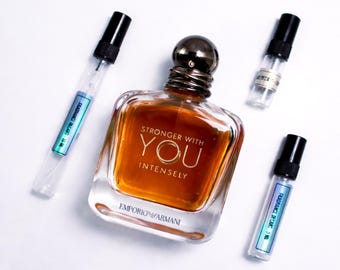 Emporio Armani Stronger With You Intensely EDP Sample Decant | 3ml 5ml 10ml Travel Size Perfume