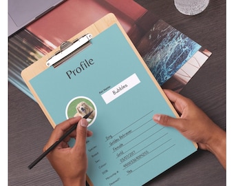 Pet Sitter Pages | Pet Sitter Information Pack | Printable Pet Care Forms | A4 PDF | Furbaby Files