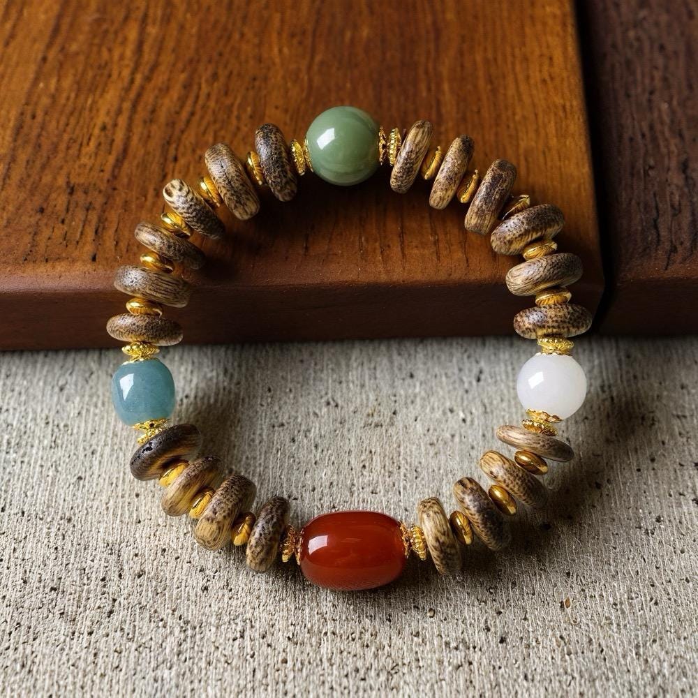 Agarwood bracelet - Etsy 日本