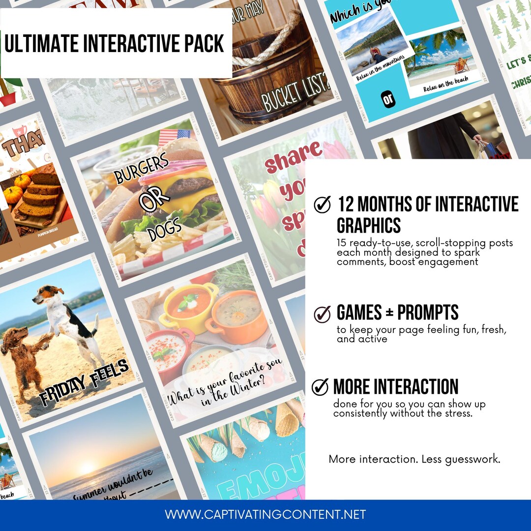 Ultimate Interactive Graphics Pack - Etsy