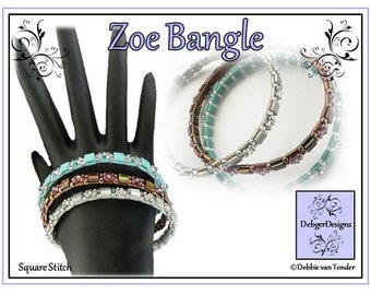 Bracelet jonc Tila Beading, Tutoriel - ZOE
