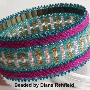 Kralenpatroon, handleiding, armband - ZEBRA CROSSING afbeelding 5