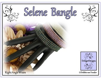 Beading Pattern, Tutorial, Banglel - SELENE