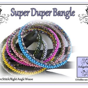Beading Tutorial, Pattern, Bangle - SUPER DUPER