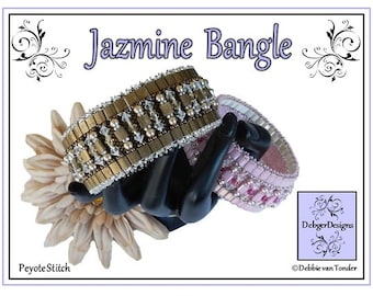 Tutorial per il modello di perline, braccialetto - JAZMINE