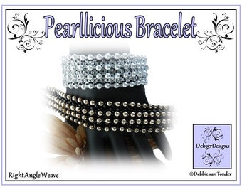 Kralenpatroon, handleiding, armband - PEARLLICIOUS