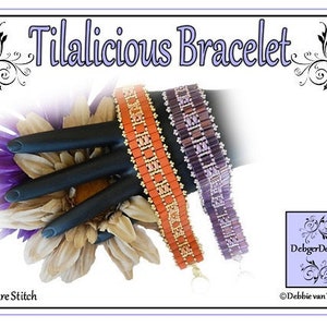 Tila Beading Pattern, Tutorial, Bracelet - TILALICIOUS