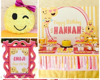 Details about   Emoji Party 3rd Birthday Yellow Tutu Outfit Personalized Name option 