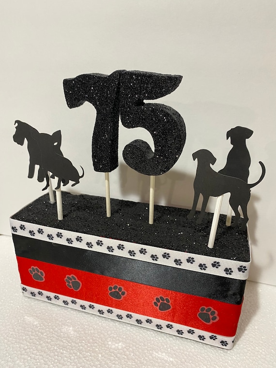 Puppy Centerpiece, Puppy Party, Pawty, Puppy Decor, Pawty Decorations, Pup Lovers, Dog Mom, Puppy Love, Puppy Lovers, Puppy Birthday Il_570xn