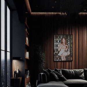 Deutschrap Poster – IKKIMEL | Rap Wall Art | HipHop Print | Geschenk für Rap Fans | Street Art Deko | Premium Druck