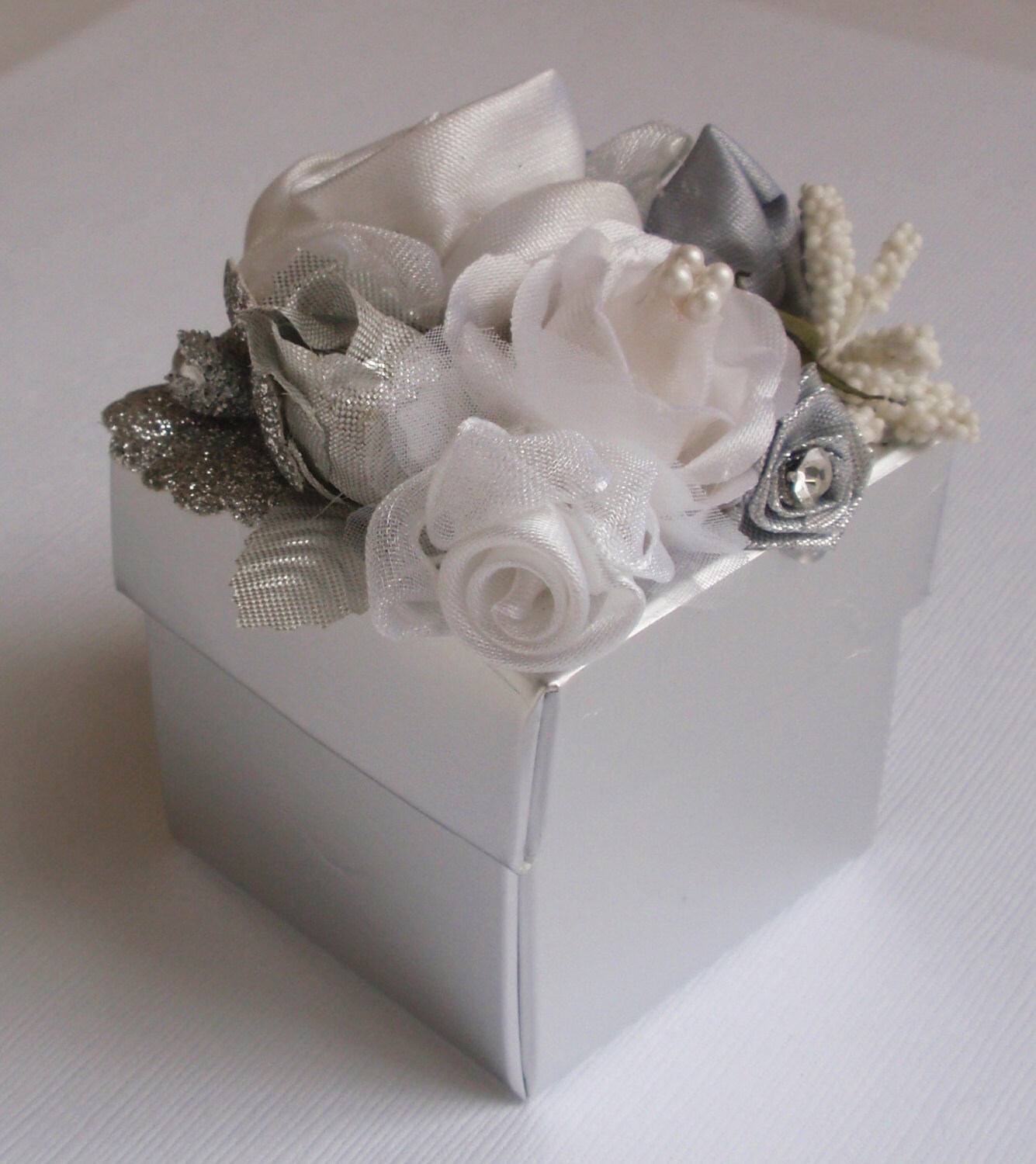 Flower Garden Favor Box set of 10 Etsy