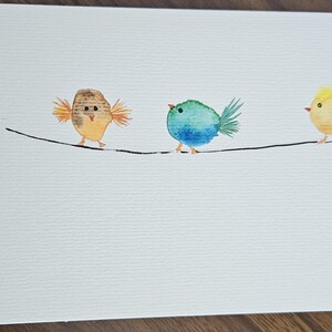 Oiseaux sur fil