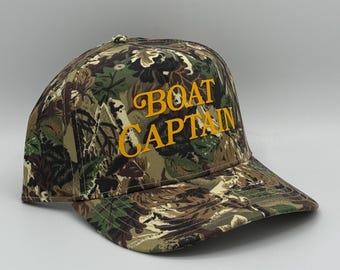 Boat Captain - Hat (Camo)