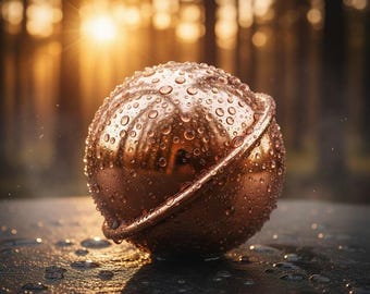 Aureali Copper Water Balls 2 pcs | Wellness Infuser, Natural Water Energizer, Gift