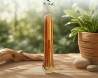 Aurealí Pencil Kansa Wand Set of 2 – Under Eye Massager & Ayurvedic Pressure Point Tool