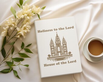 Hardcover Journal | Scripture Journal | Christian Journal | LDS Journal | Spiritual Journal | Prayer Journal | Custom Journal