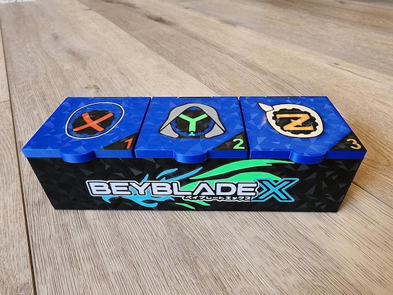 カスタムベイブレードXデッキケース：マグネット蓋付き3Dプリント
