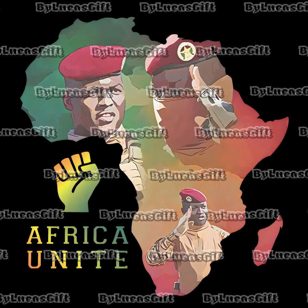 Africa Unite PNG SVG, Support Ibrahim Traore & Pan-african Unity ...