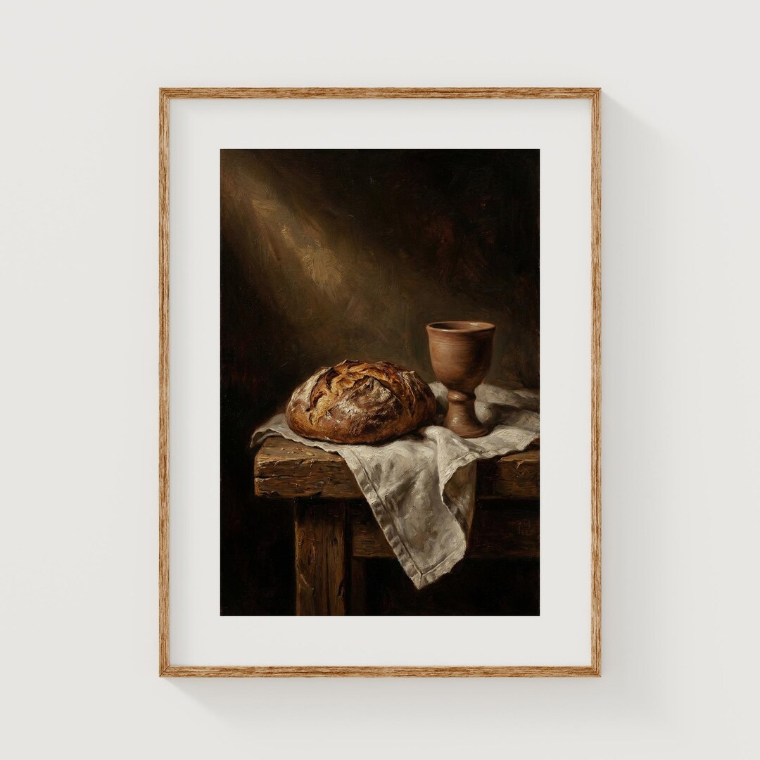 Rustic Last Supper Last Supper Printable - Bread, Wine, and African American Presence ...