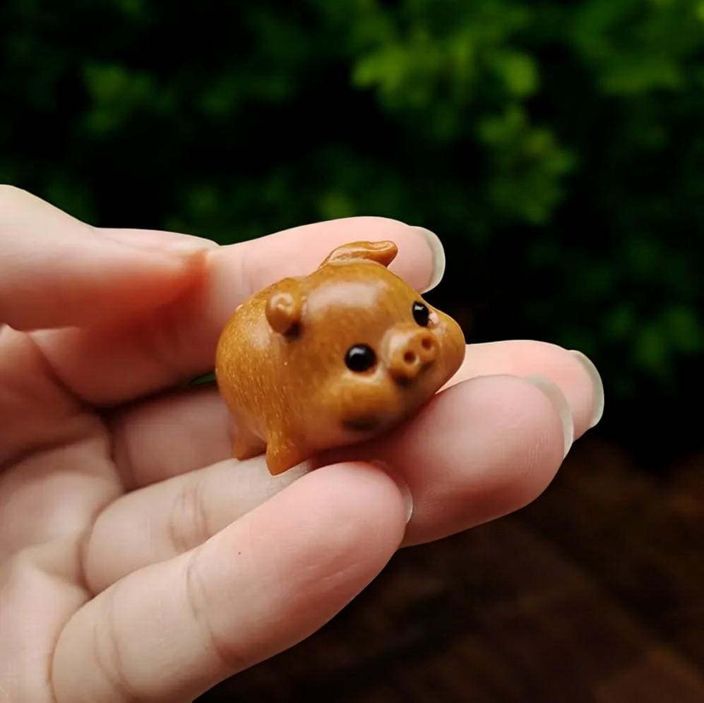 ヴィンテージの豚の置物 - Etsy 日本