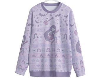 Marceline Sweatshirt: Adventure Time Anime Pullover - Japan Streetwear
