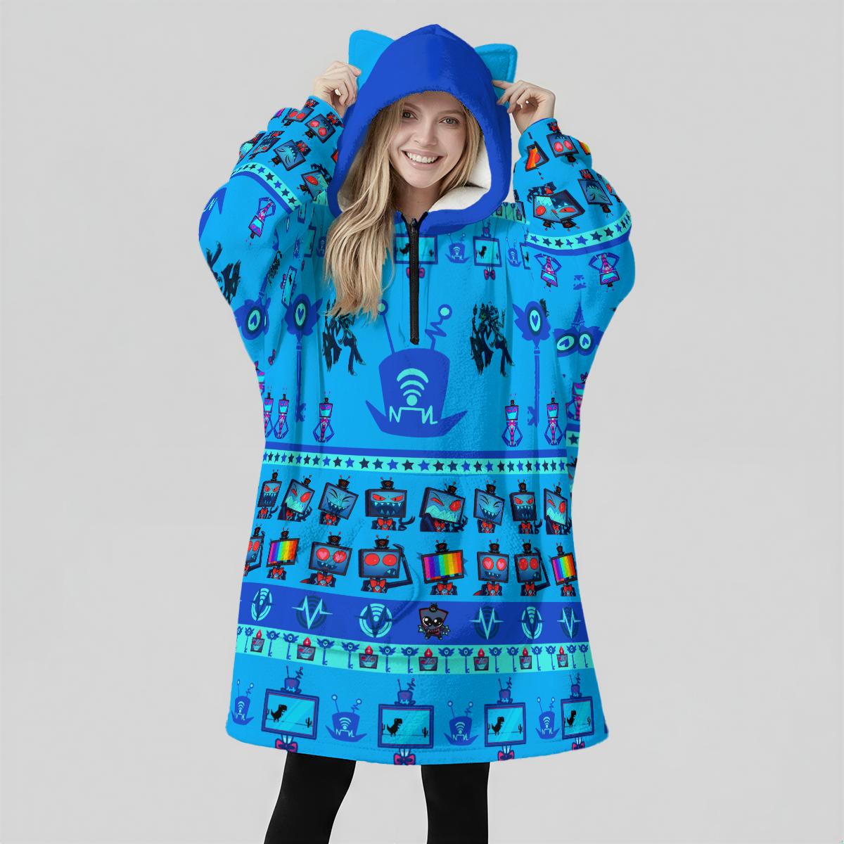 Hazbin hotel vox hoodie - Etsy 日本