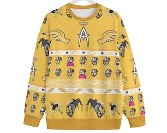 Adam Sweatshirt: Hazbin Hotel Cosplay Costume Chibi Character Pastel Anime