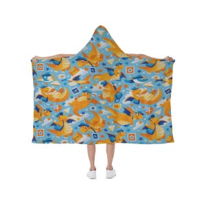 Dragon Mail Hoodie Kawaii Hooded blanket