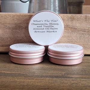 Chamomile, Honey, and Vanilla Almond Oil Salve