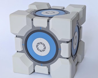 Cubo de almacenamiento con peso de Portal 2 (escala 1:4)