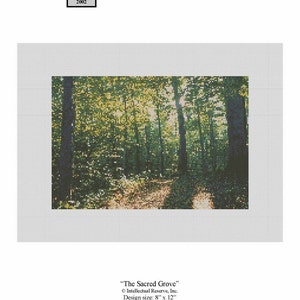 The Sacred Grove Cross-Stitch Pattern