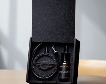 Difusor ambientador para coche Mini Cooper – Hecho a mano y lujoso / Aroma premium de larga duración