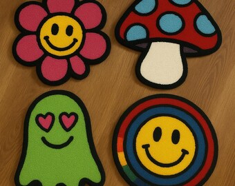 Custom Tufted Rug: Personalized Name, Logo, or Cartoon Rug