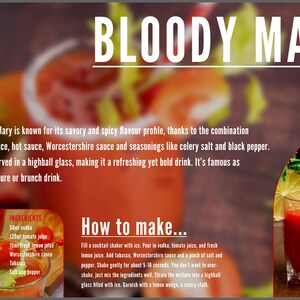 Scheda ricetta Bloody Mary