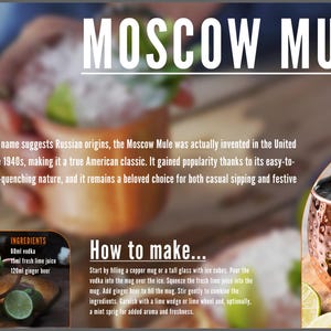 Scheda ricetta Moscow Mule