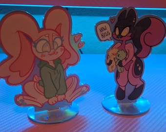 Custom Furry Holographic Standee