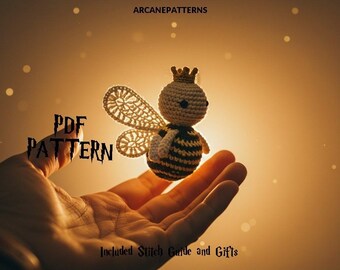 Crochet Pattern Bee Amigurumi Pattern, Fairy Crochet, Easy DIY Tutorial, Gifts for Kids, Crochet Doll Pattern, Halloween Crochet