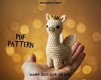 Crochet Pattern Alpaca Amigurumi Pattern, Fairy Crochet, Easy DIY Tutorial, Gifts for Kids, Crochet Doll Pattern, Halloween Crochet