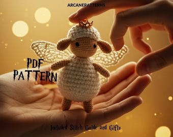 Crochet Pattern Sheep Amigurumi Pattern, Fairy Crochet, Easy DIY Tutorial, Gifts for Kids, Crochet Doll Pattern, Halloween Crochet